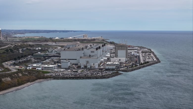 View of the Ariel nuclear power plant